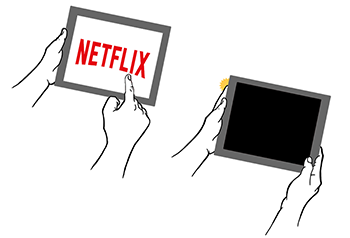 Por que o streaming da Netflix é interrompido, com o código de