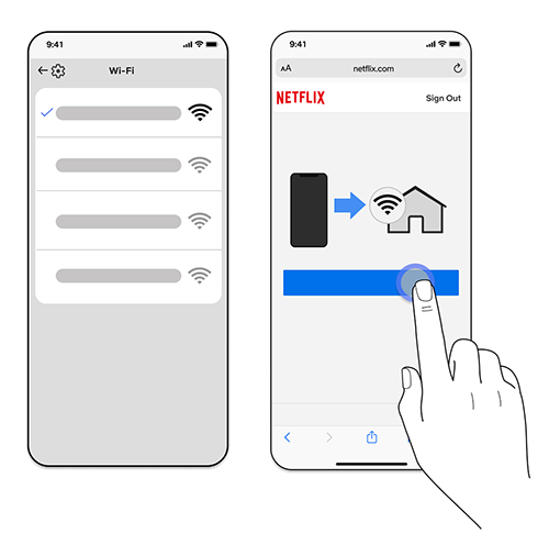 Mobile Wi-Fi network