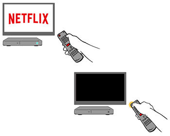 How do i connect netflix from my on sale phone to my tv